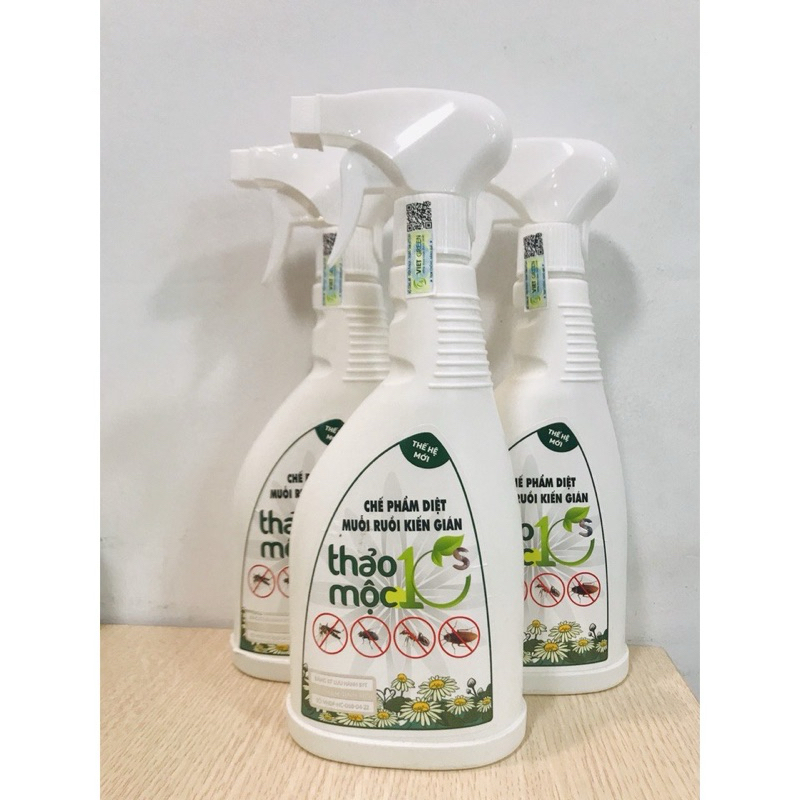 Bình xịt muỗi, kiến, gián (Thảo mộc 10s)