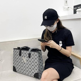 [AUTHENTIC]TÚI MLB MONOGRAM DIA JAQUARD TOTE BAG