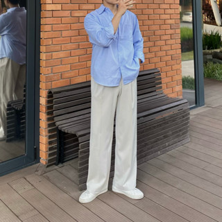 Quần Âu Cạp Cao Ống Rộng DaeOne - Wide Leg Trousers DaeOne