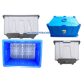 Khay trồng rau sạch cao cấp thùng 70 lít khay dùng cho hệ thống Aquaponics