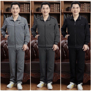 Bộ Nỉ Nam Trung Niên Hàng Quảng Châu Chất Dày Dặn K Xù Lông Mềm Mịn+ẢNH THẬT
