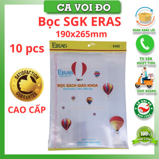 Bọc sách , bọc vở cấp 1 cấp 2 Hồng Hà ( tập 10 cái)