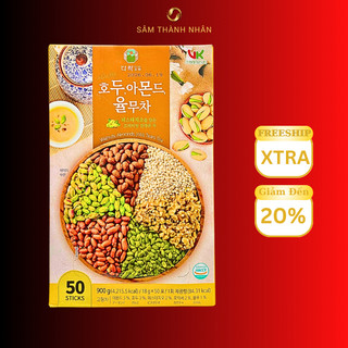 Bột ngũ cốc hàn quốc vị hạt dẻ darak hộp 50 gói 900g