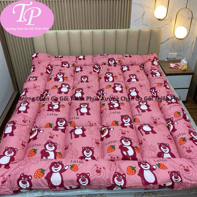 Nệm Topper Trải Sàn - Trải Giường Hàng Loại 1 Cao Cấp Dày 6-7cm Đủ Kích Thước