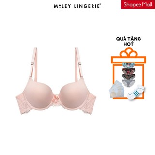 Áo Ngực Cúp Tròn Trơn Phối Ren Miley Lingerie BRM_002