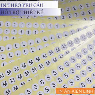 10 Tờ - 1900 Tem size , Tem số dán quần áo