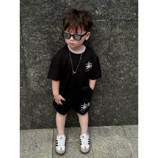 Bộ quần áo cho bé trai hình suty nai kì, set áo phông quần short trẻ em,TPKIDS.[791]