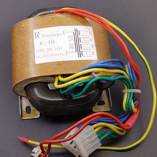 Biến áp Rcore, R Core tháo máy Input 220VAC, Output 17.5V x4
