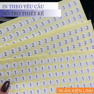 10 Tờ - 1900 Tem size , Tem số dán quần áo