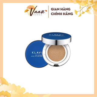 Phấn nước Klavuu Blue Pearlsation High Coverage Marine Collagen Aqua Cushion