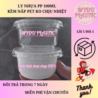 Ly 100ml làm hủ sốt, Flan, râu câu, pudding…