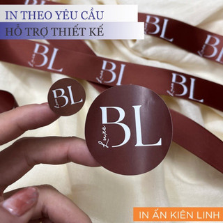 In tem nhãn dán, sticker, decal - Thiết kế theo yêu cầu