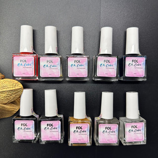 Cồn Loang FOL (OH COLOR) Set có 10 chai( màu hình kế bên)