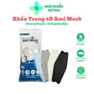 Khẩu Trang KF94 4D Ami Mask Tiêu Chuẩn Hàn Quốc Gói 10 Cái