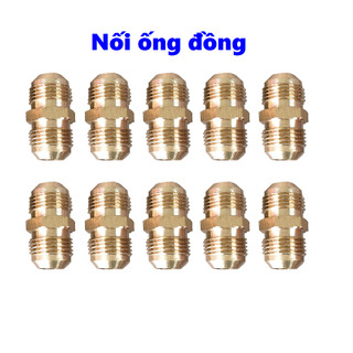 Nối ống đồng [DÀY TỐT] phi 6, 10, 12