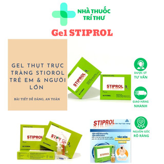 Gel thụt trực tràng, giảm táo bón - Stiprol 3g - 9g