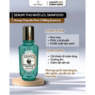 Serum se lỗ chân lông skinfood royal honey propolis pore chilling essence