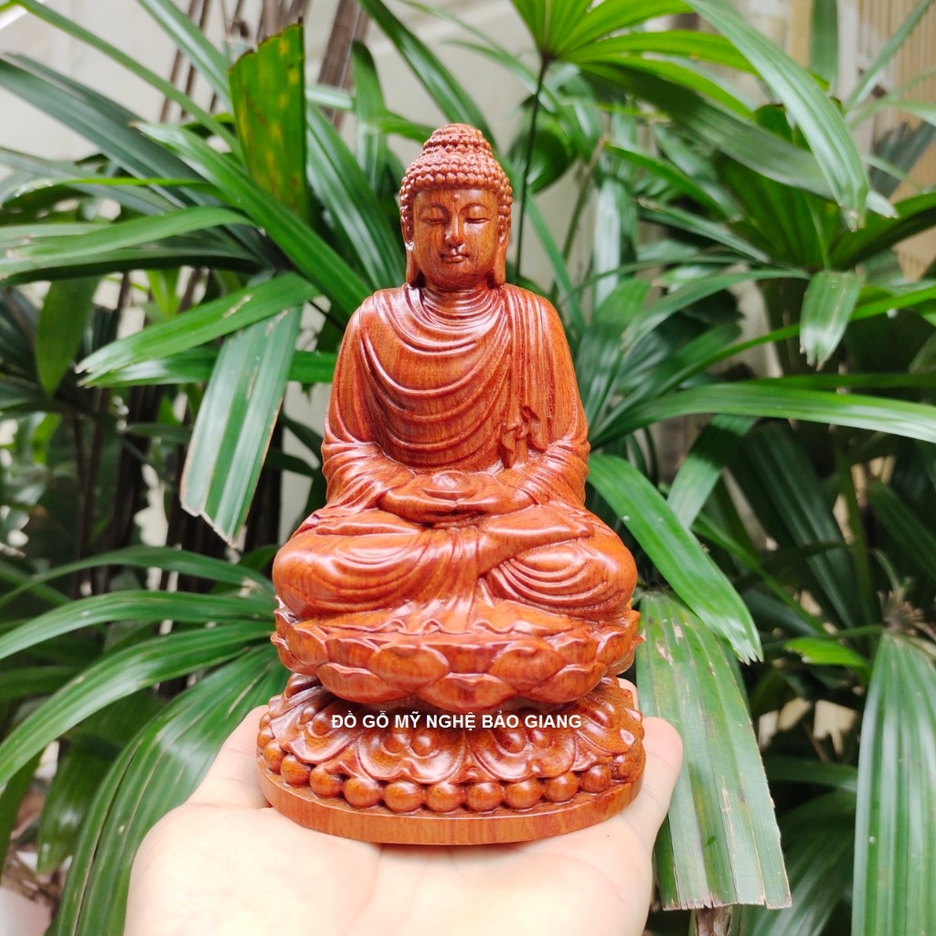 Tượng phật thích ca gỗ hương