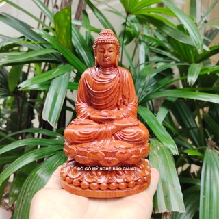 Tượng phật thích ca gỗ hương