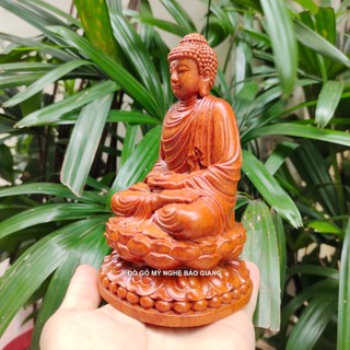 Tượng phật thích ca gỗ hương