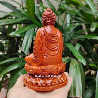 Tượng phật thích ca gỗ hương