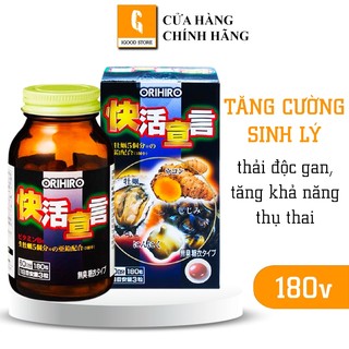 IGOOD - Tinh Chất Hàu Tươi, Tỏi, Nghệ Orihiro Vivacity 180 Viên Nhật Bản