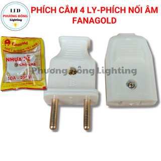 Phích cắm 4 ly - Phích nối âm