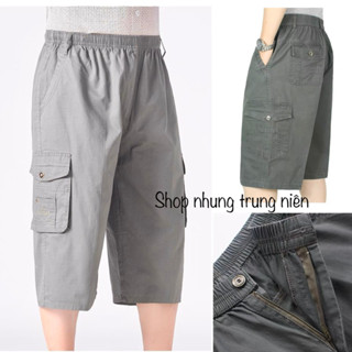 Quần Ngố Thô Nam Trung Niên Túi Hộp QcTặng Bố, Chất Cực Mềm Mịn Có Size cho Người 95kg + Ảnh Thật