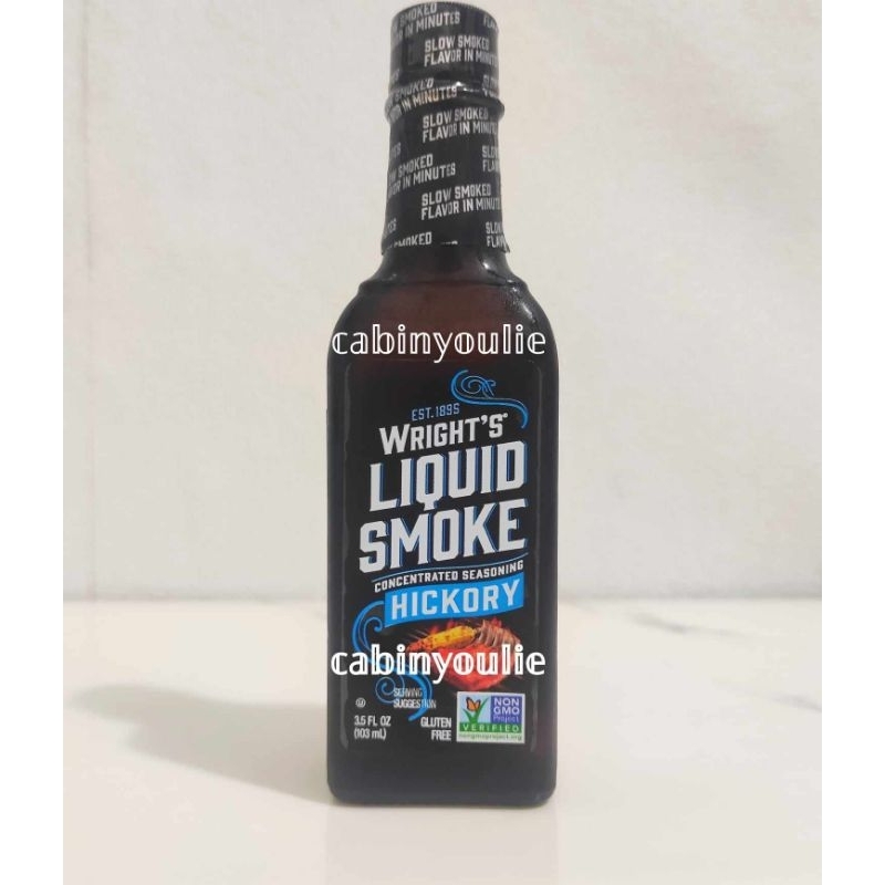 Nước Sốt Xông Khói Truyền Thống American Xốt BBQ Wrights Liquid Smoke 1 chai 103ml