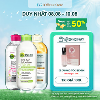 Nước tẩy trang cho mọi loại da Garnier Micellar Cleansing Water 400ml