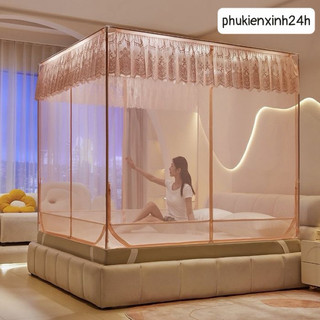 Màn hộp chống rơi, chống đổ; Màn khung đặt giường