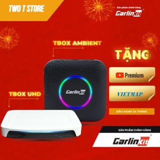 Bộ Carplay Android Box Carlinkit Tbox UHD HDMI 2025 Qualcomm 660, Tbox Ambient QCM6225 2025 Tặng VietmapS2 dành cho ô tô