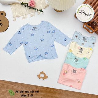 (Xả hàng) Áo dài tay thun lạnh cho bé