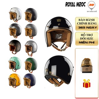 Mũ bảo hiểm 3/4 Royal M20C chính hãng(Size L-XL), bảo hành 12 tháng