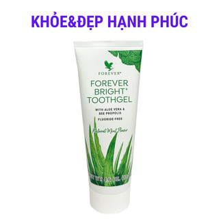 [ Mẫu mới ] Kem đánh răng lô hội Forever Bright Toothgel – 130 gr/tuýp