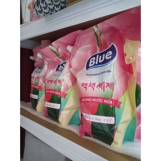 Nước giặt xả đậm đặc Blue hương nước hoa 800g/ 2,1kg