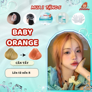 Baby orange amihairs , thuốc nhuộm tóc tại nhà baby orange amihairs, thuốc nhuộm tóc chất lượng cao