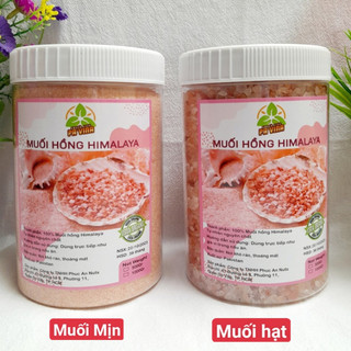 Muối hồng Himalaya nhập khẩu Pakistan Túi 1Kg