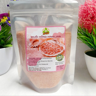 Muối hồng Himalaya dạng mịn và hạt dạng hạt nhập khẩu Pakistan ,500gr