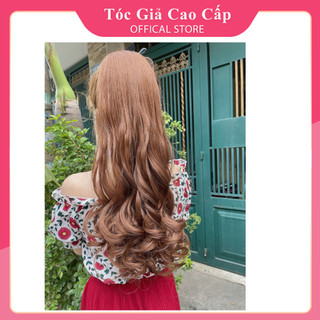 Tóc giả cột xoăn đuôi dài 65cm ❤️🎀FREESHIP❤️💕 tóc cột xoăn dài 58cm