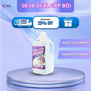 Nước lau sàn diệt khuẩn hc for lavender fresh hương hoa lavender thơm mát có tem chống giả