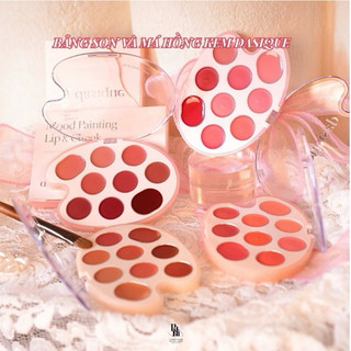 Bảng son và má hồng kem dasique mood painting lip & cheek palette