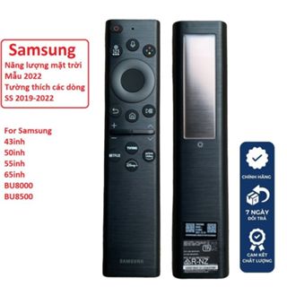 Remote Giọng Nói SAMSUNG Năng Lượng Mặt Trời  - Điều Khiển TiVi SAMSUNG Giọng Nói Năng Lượng Mặt Trời QLED