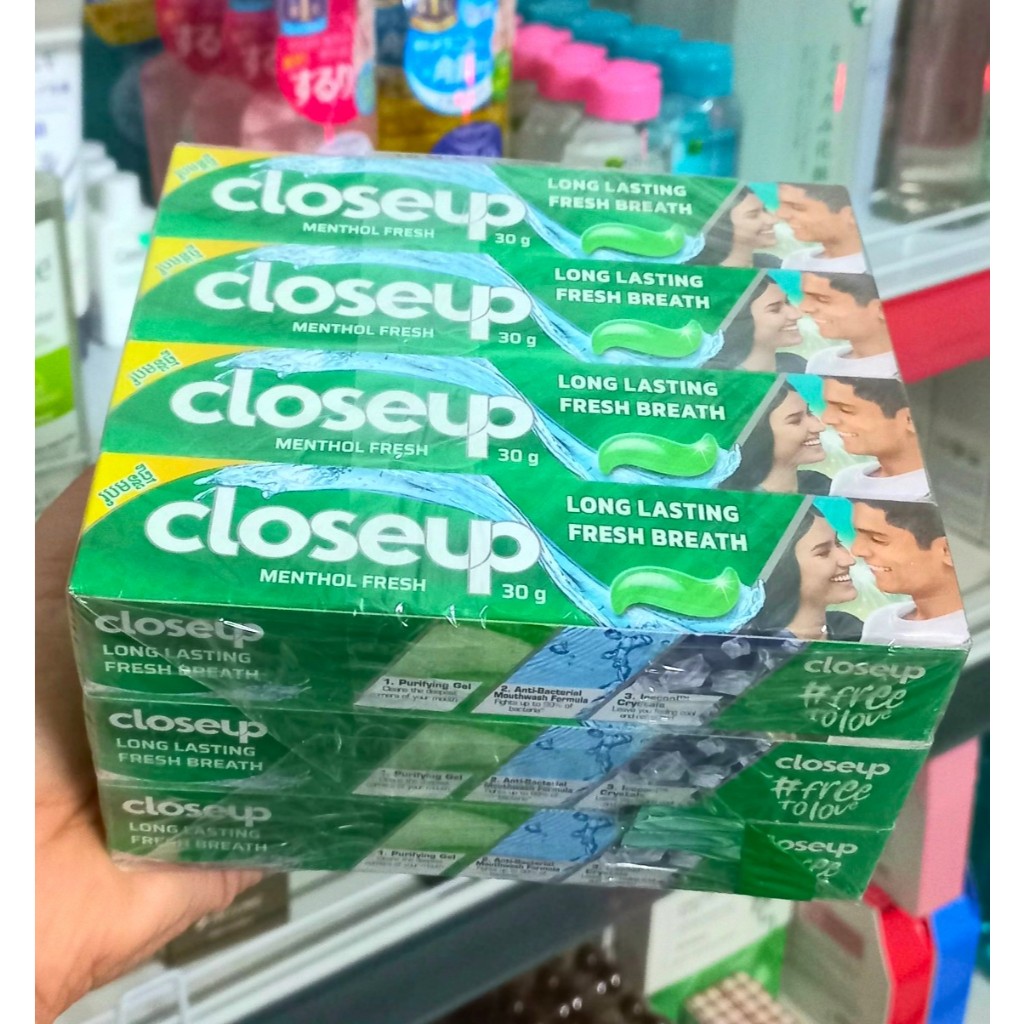 (Chính Hãng) Kem Đánh Răng Closeup Thái Mini 30g (1 Tuýp)