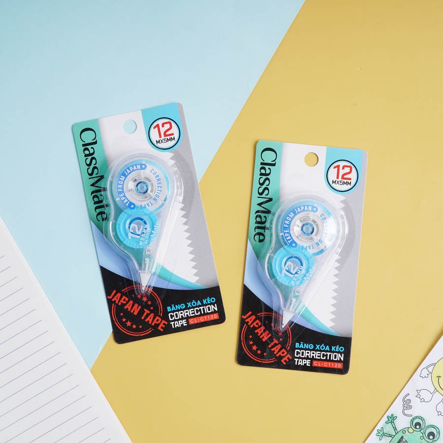 Bút Xóa Băng Kéo CLASSMATE Thiết Kế Nhỏ Gọn CL-CT500/CT120