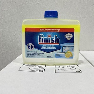 Chai vệ sinh máy rửa bát Finish 250ml, dung dịch vệ sinh định kỳ máy rửa bát finish tẩy cặn canxi, đầu mỡ bám lâu ngày