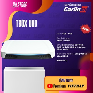 Bộ android box carlinkit tbox ambient 2024 chính hãng tặng vietmaps2, android 13,qualcomm 6225 turbo 2.4gh dành cho ô tô
