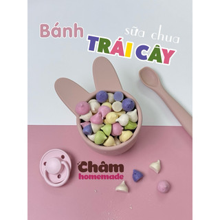 Bánh Ăn Dặm Sữa Chua Trái Cây cho bé từ 6 tháng thơm ngon bổ dưỡng Châm Homemade