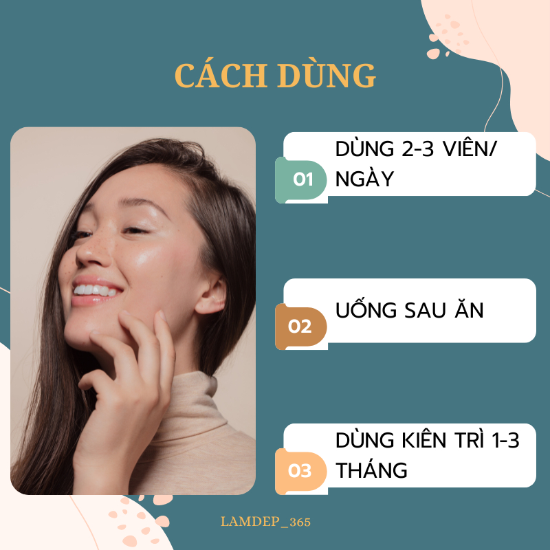 COLLAGEN - GLUTATHIONE 7500MG  viên uống trắng da chính hãng giảm thâm nám,nâng tông tức thì cân bằng nội tiết tố nữ.