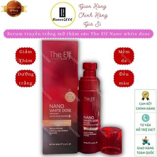 Serum truyền trắng mờ thâm sẹo The Elf Nano White Dose - Thái Lan ( Hàng Chuẩn )